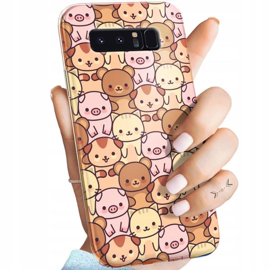 Etui Do Samsung Galaxy Note 8 Wzory Zwierzęta Pieski Kotki Lamy Domowe Case Samsung