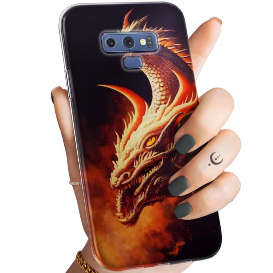 Etui Do Samsung Galaxy Note 9 Wzory Smoki Dragon Taniec Smoków Obudowa Case Samsung