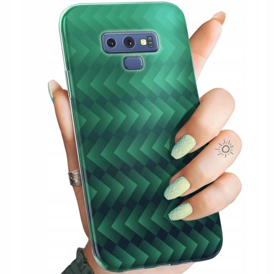 Etui Do Samsung Galaxy Note 9 Wzory Zielone Grassy Green Obudowa Pokrowiec Samsung Electronics