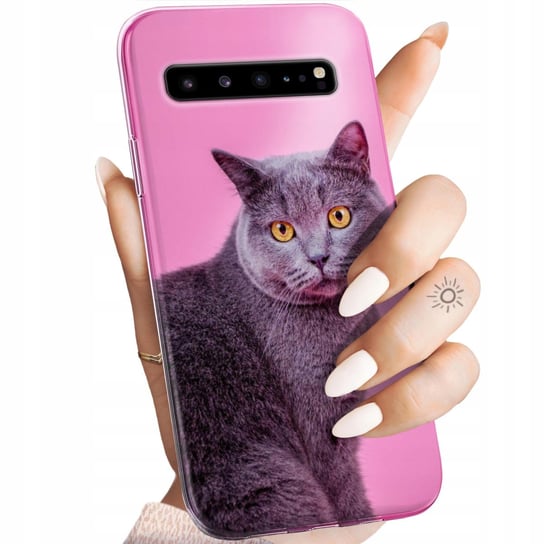 Etui Do Samsung Galaxy S10 5G Wzory Koty Kotki Kociaki Obudowa Pokrowiec Samsung Electronics