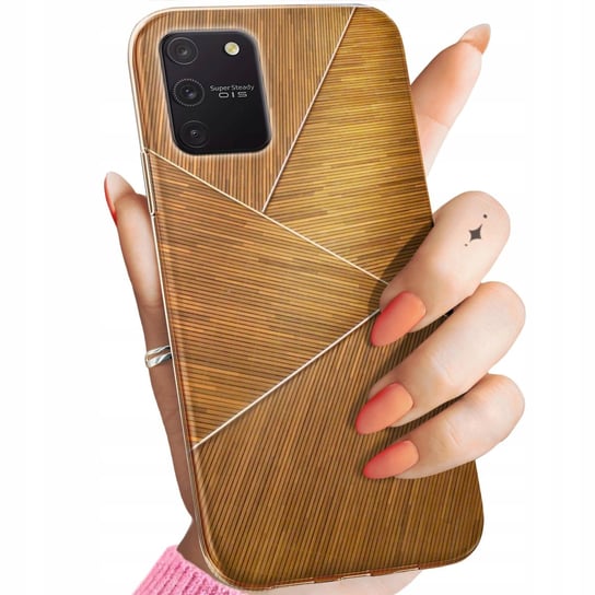 Etui Do Samsung Galaxy S10 Lite Wzory Brązowe Drewniane Brown Obudowa Case Samsung Electronics