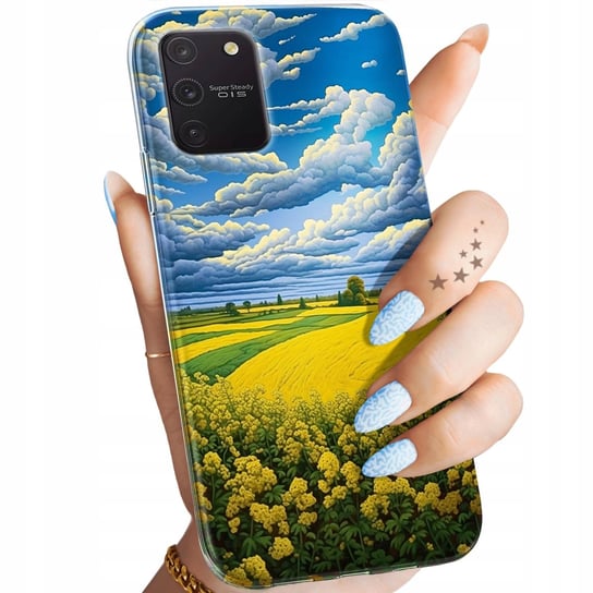 Etui Do Samsung Galaxy S10 Lite Wzory Chmury Niebo Błękit Obudowa Pokrowiec Samsung