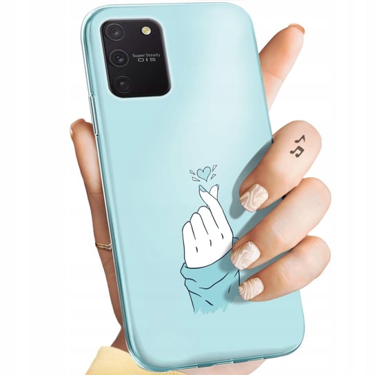 Etui Do Samsung Galaxy S10 Lite Wzory Niebieskie Blue Blau Obudowa Case Samsung