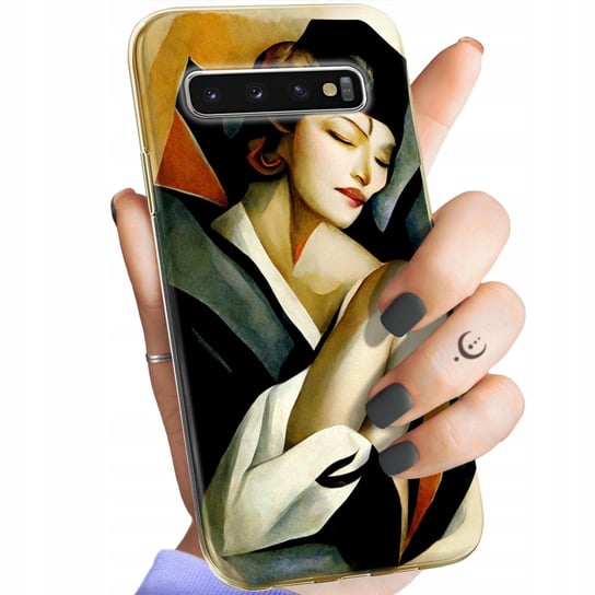 Etui Do Samsung Galaxy S10 Plus Wzory Art Deco Łempicka Tamara Barbier Case Samsung Electronics
