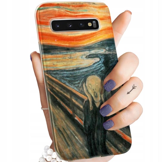 Etui Do Samsung Galaxy S10 Plus Wzory Edvard Munch Krzyk Malarstwo Obudowa Samsung