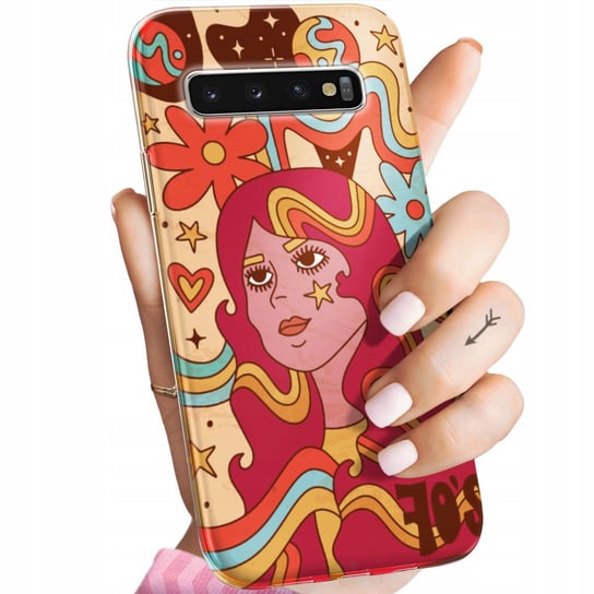 ETUI DO SAMSUNG GALAXY S10 PLUS WZORY HIPPIE PEACE HIPPISI OBUDOWA CASE Samsung Electronics