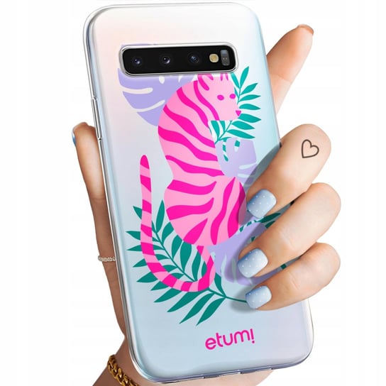 ETUI DO SAMSUNG GALAXY S10 PLUS WZORY LATO NA WAKACJE DŻUNGLA OBUDOWA CASE Samsung Electronics