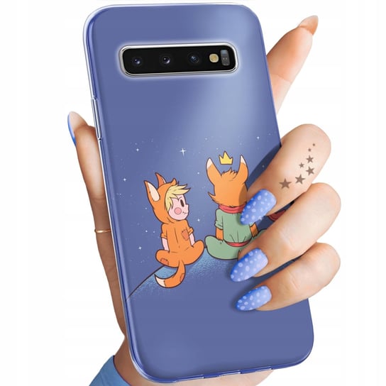 ETUI DO SAMSUNG GALAXY S10 PLUS WZORY MAŁY KSIĄŻĘ LISEK RÓŻA PLANETA CASE Samsung Electronics