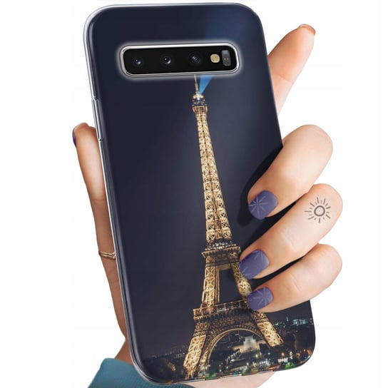 Etui Do Samsung Galaxy S10 Plus Wzory Paryż Francja Eiffel Obudowa Case Samsung Electronics