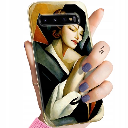 Etui Do Samsung Galaxy S10 Wzory Art Deco Łempicka Tamara Barbier Obudowa Samsung Electronics