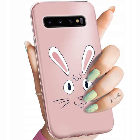 Etui Do Samsung Galaxy S10 Wzory Królik Zając Bunny Obudowa Pokrowiec Case Samsung