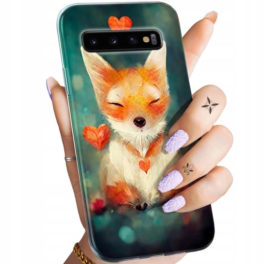 Etui Do Samsung Galaxy S10 Wzory Liski Lisy Fox Obudowa Pokrowiec Case Samsung