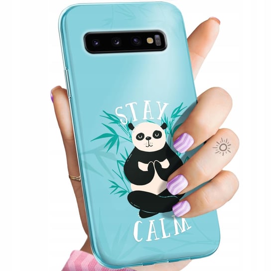 Etui Do Samsung Galaxy S10 Wzory Panda Bambus Pandy Obudowa Pokrowiec Case Samsung Electronics