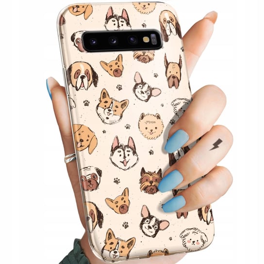 Etui Do Samsung Galaxy S10 Wzory Psy Pieski Pisiaki Obudowa Pokrowiec Case Samsung Electronics