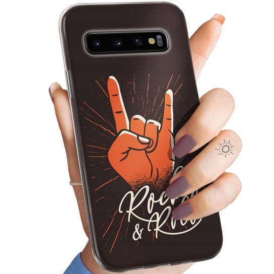 Etui Do Samsung Galaxy S10 Wzory Rockowe Rock Rock And Roll Gitara Punk Samsung