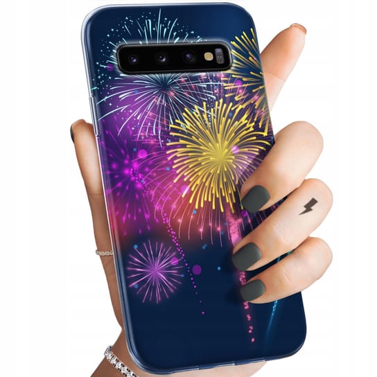 ETUI DO SAMSUNG GALAXY S10 WZORY SYLWESTER IMPREZA NOWY ROK OBUDOWA CASE Samsung Electronics