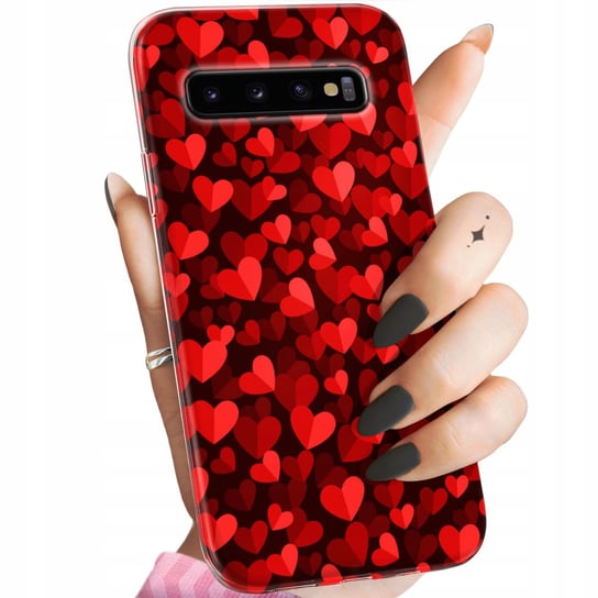 Etui Do Samsung Galaxy S10 Wzory Walentynki Miłość Serce Obudowa Pokrowiec Samsung