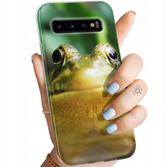 Etui Do Samsung Galaxy S10 Wzory Żabka Żaba Frog Obudowa Pokrowiec Case Samsung