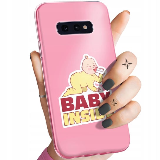 ETUI DO SAMSUNG GALAXY S10E WZORY CIĄŻOWE PREGNANT BABY SHOWER OBUDOWA CASE Samsung Electronics