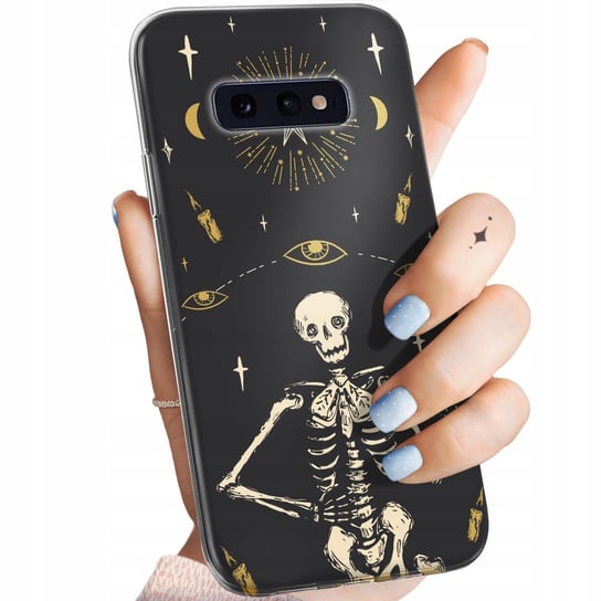 Etui Do Samsung Galaxy S10E Wzory Czaszka Szkielety Memento Mori Gotyk Case Samsung Electronics