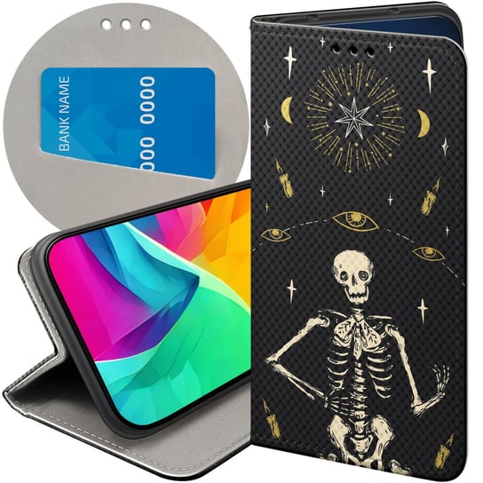 ETUI DO SAMSUNG GALAXY S10E WZORY CZASZKA SZKIELETY MEMENTO MORI GOTYK CASE Samsung Electronics