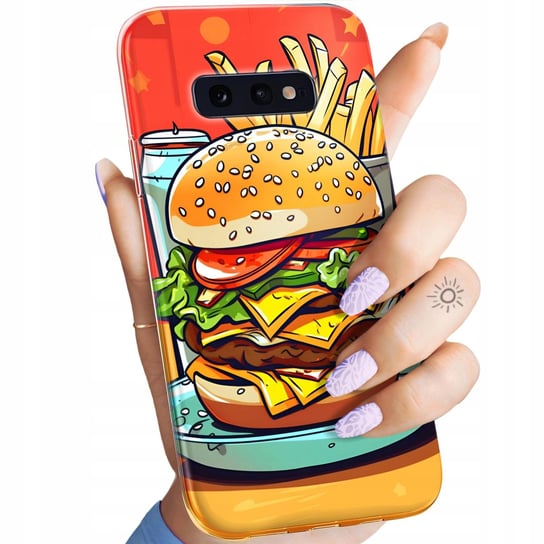 Etui Do Samsung Galaxy S10E Wzory Hamburger Burgery Fast-Food Jedzenie Case Samsung Electronics