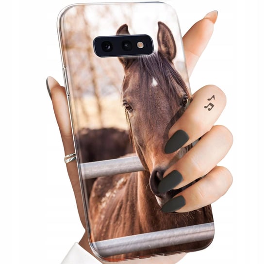 Etui Do Samsung Galaxy S10E Wzory Konie Kuce Pegazy Obudowa Pokrowiec Case Samsung Electronics