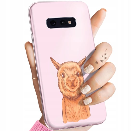 ETUI DO SAMSUNG GALAXY S10E WZORY LAMA ALPAKA ANDY OBUDOWA POKROWIEC CASE Samsung Electronics