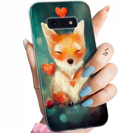 Etui Do Samsung Galaxy S10E Wzory Liski Lisy Fox Obudowa Pokrowiec Case Samsung
