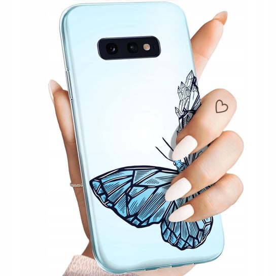 Etui Do Samsung Galaxy S10E Wzory Motyle Butterfly Barwne Obudowa Pokrowiec Samsung Electronics