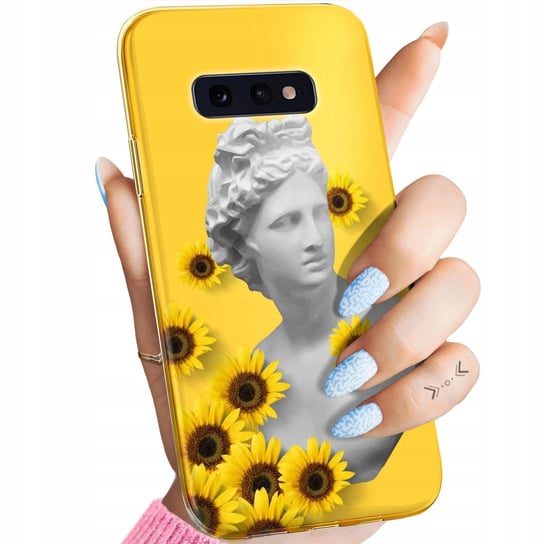 ETUI DO SAMSUNG GALAXY S10E WZORY ŻÓŁTE SŁONECZNE YELLOW OBUDOWA POKROWIEC Samsung Electronics