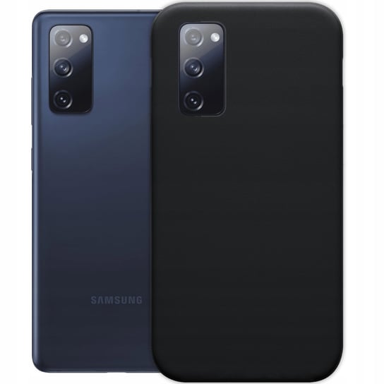 Etui Do Samsung Galaxy S20 Fe / 5G Gumowe Obudowa Czarne Matowe Silikon Samsung