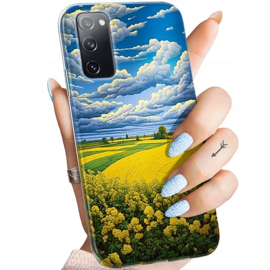 Etui Do Samsung Galaxy S20 Fe / 5G Wzory Chmury Niebo Błękit Obudowa Case Samsung Electronics