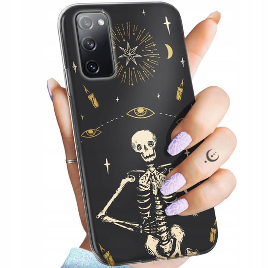 Etui Do Samsung Galaxy S20 Fe / 5G Wzory Czaszka Szkielety Memento Mori Samsung Electronics