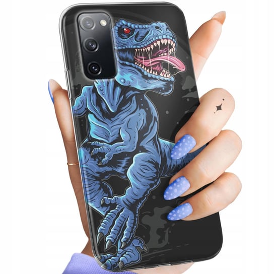 Etui Do Samsung Galaxy S20 Fe / 5G Wzory Dinozaury Reptilia Prehistoryczne Samsung Electronics