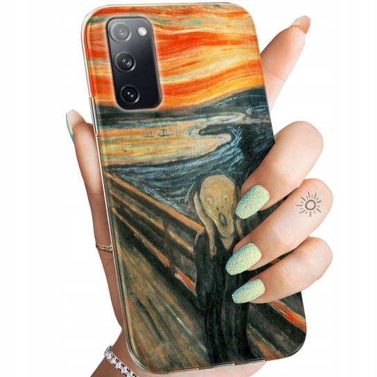 Etui Do Samsung Galaxy S20 Fe / 5G Wzory Edvard Munch Krzyk Malarstwo Case Samsung