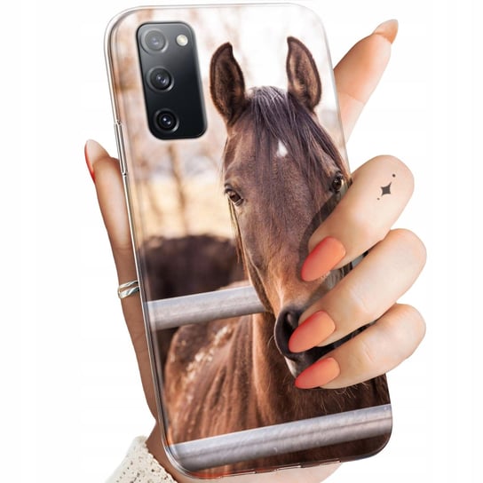 Etui Do Samsung Galaxy S20 Fe / 5G Wzory Konie Kuce Pegazy Obudowa Case Samsung