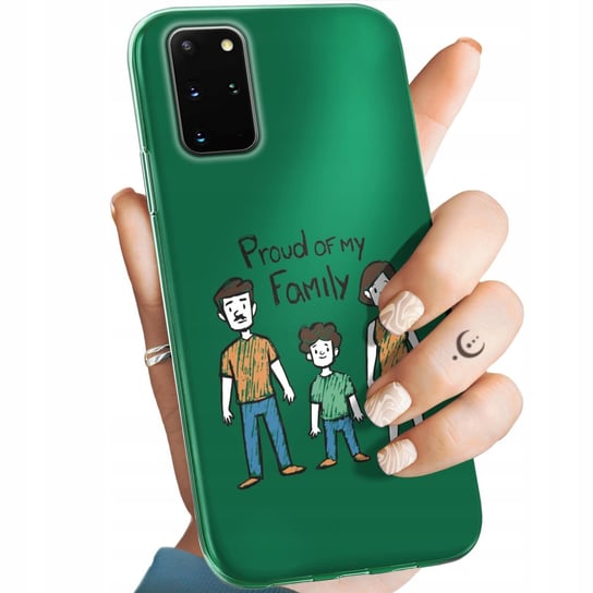 ETUI DO SAMSUNG GALAXY S20 PLUS WZORY RODZINA FAMILIA DOM OBUDOWA POKROWIEC Samsung Electronics