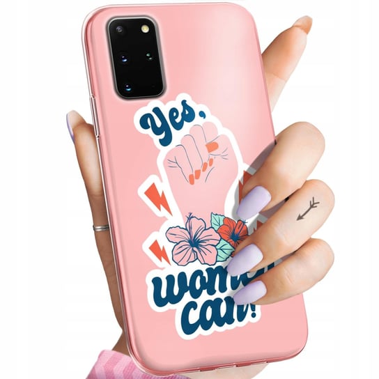 ETUI DO SAMSUNG GALAXY S20 PLUS WZORY SIŁA KOBIET GIRL POWER FEMINIZM CASE Samsung Electronics