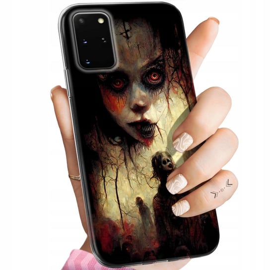 ETUI DO SAMSUNG GALAXY S20 WZORY HALLOWEEN ZOMBIE DYNIE CZASZKI CZAROWNICE Samsung Electronics