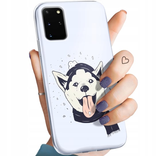 ETUI DO SAMSUNG GALAXY S20 WZORY HUSKY PSY PIESKI OBUDOWA POKROWIEC CASE Samsung Electronics