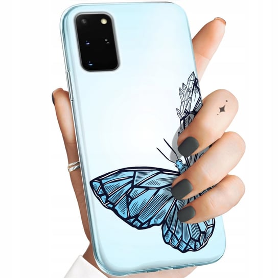 Etui Do Samsung Galaxy S20 Wzory Motyle Butterfly Barwne Obudowa Pokrowiec Samsung Electronics