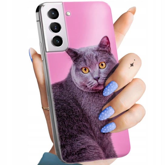 Etui Do Samsung Galaxy S21 5G Wzory Koty Kotki Kociaki Obudowa Pokrowiec Samsung