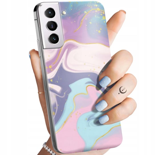 Etui Do Samsung Galaxy S21 5G Wzory Pastele Ilustracja Kolory Obudowa Case Samsung