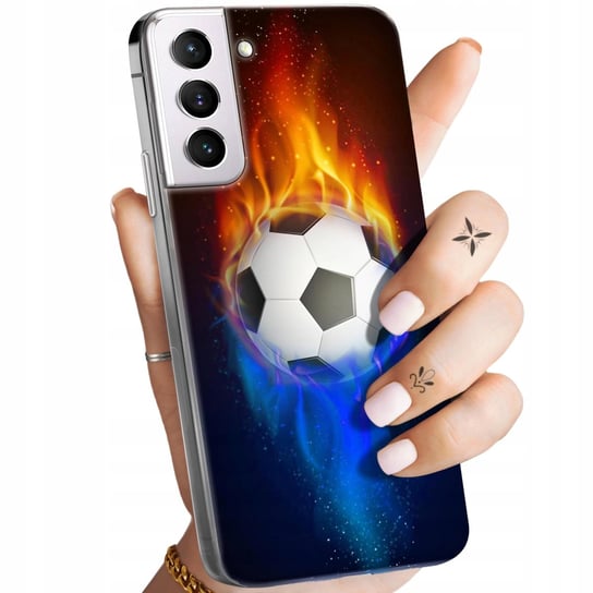 Etui Do Samsung Galaxy S21 5G Wzory Sport Piłkarskie Piłka Nożna Obudowa Samsung Electronics