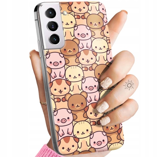 Etui Do Samsung Galaxy S21 5G Wzory Zwierzęta Pieski Kotki Lamy Domowe Case Samsung