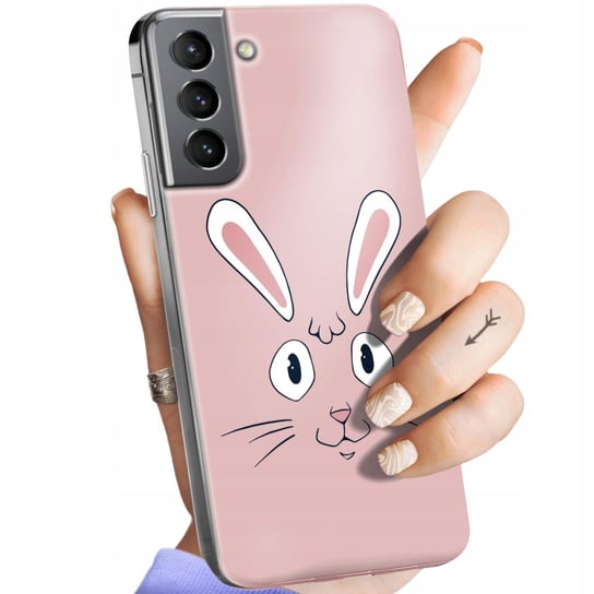 Etui Do Samsung Galaxy S21 Fe Wzory Królik Zając Bunny Obudowa Pokrowiec Samsung