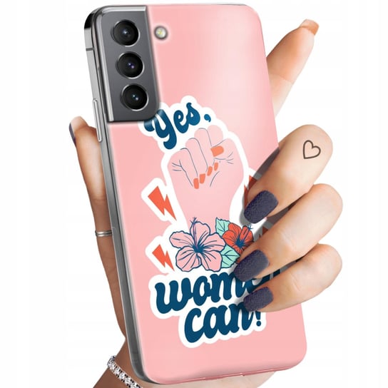 ETUI DO SAMSUNG GALAXY S21 FE WZORY SIŁA KOBIET GIRL POWER FEMINIZM OBUDOWA Samsung Electronics