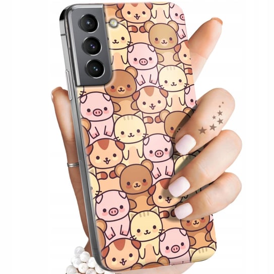 Etui Do Samsung Galaxy S21 Fe Wzory Zwierzęta Pieski Kotki Lamy Domowe Case Samsung