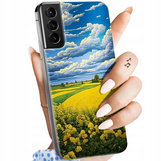 Etui Do Samsung Galaxy S21 Plus 5G Wzory Chmury Niebo Błękit Obudowa Case Samsung Electronics